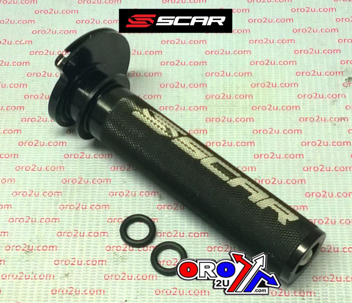 ALUMINIUM THROTTLE TUBE WITH BEARING BLACK 17-26 GASGAS HUSQVARNA KTM MC TC TX TE SX 85 125 150 250 300 SCAR TT503