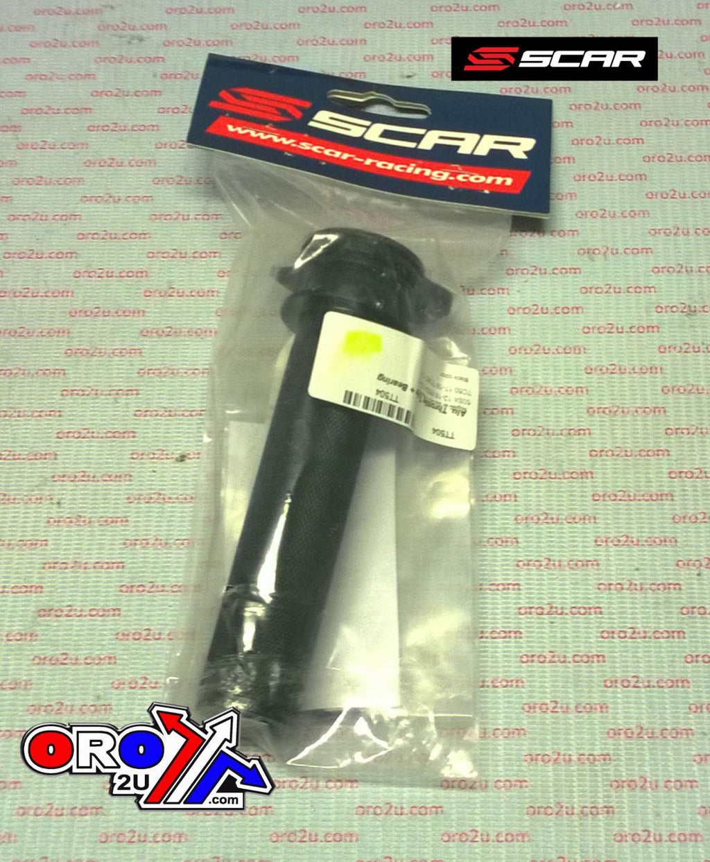 ALUMINIUM THROTTLE TUBE WITH BEARING BLACK 02-20 HUSQVARNA KTM TC SX 50 65 CNC BILLET SCAR TT504