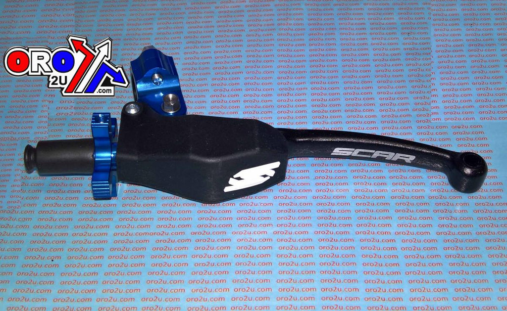 PIVOT CLUTCH LEVER ASSEMBLY BLUE UNIVERSAL 2ST 4ST EASY ADJUSTER SCAR CPCL2