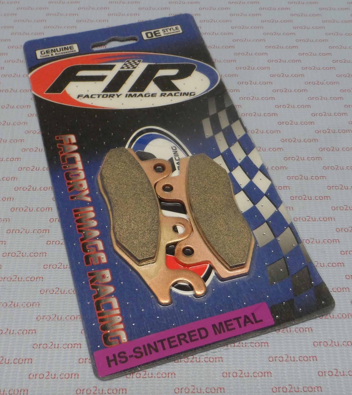 BRAKE PADS SINTERED METAL HS, MX-N HIGH FRICTION, 39-165.H.ORO DB2340-N