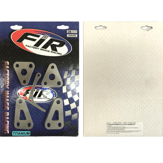 TITANIUM ENGINE & CLUTCH SAVER KIT, KX500 1989>2004 32029-1639 32029-1652, 12053-1172 MOUNT