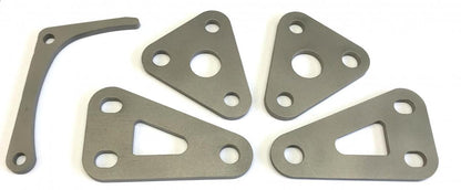 TITANIUM ENGINE & CLUTCH SAVER KIT, KX500 1989>2004 32029-1639 32029-1652, 12053-1172 MOUNT