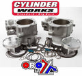 CYLINDER KIT 15-18 KVF700 91mm, WORKS BIG BORE 31007-K02, 2015 - 2017 Kawasaki BRUTE FORCE 750