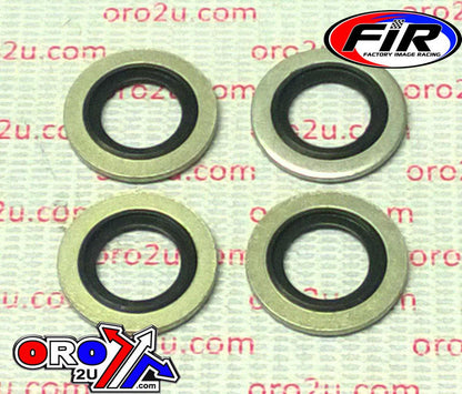 BONDED SEALING WASHER M14 PK4, M14x22x1.5mm / SELF CENTERING