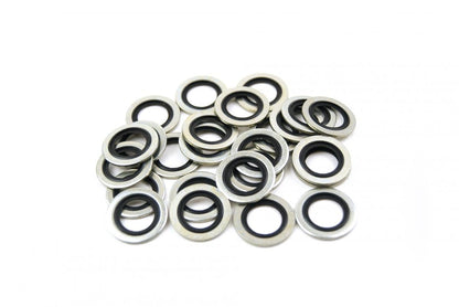 BONDED SEALING WASHER M16 PK25, M16x24x1.5mm / SELF CENTERING