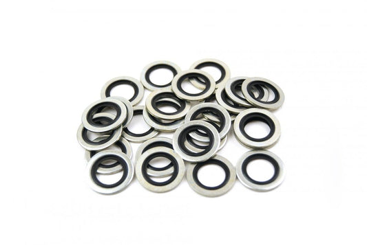 BONDED SEALING WASHER M16 PK25, M16x24x1.5mm / SELF CENTERING