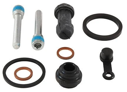 BRAKE CALIPER REBUILD KIT ALLBALLS, ALLBALLS 18-3271 SUZ AN400 BURGMAN 07-16 REAR