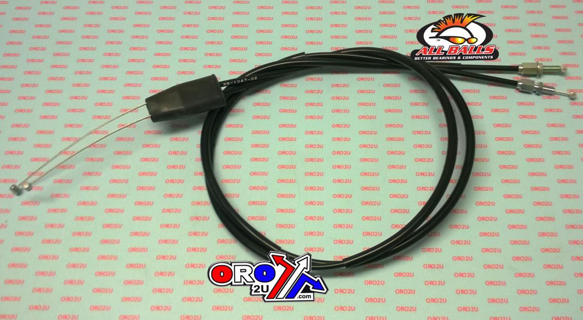 THROTTLE CABLE SET 02-06 HONDA CRF 250 450 R X ALLBALLS 45-1264 17910-KRN-000