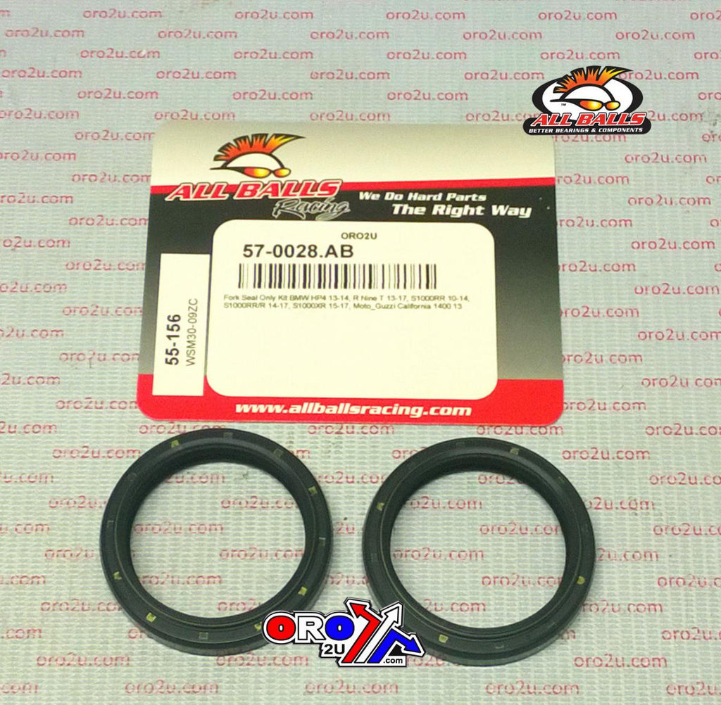 FORK OIL SEAL SET ALLBALLS, ALLBALLS 55-156