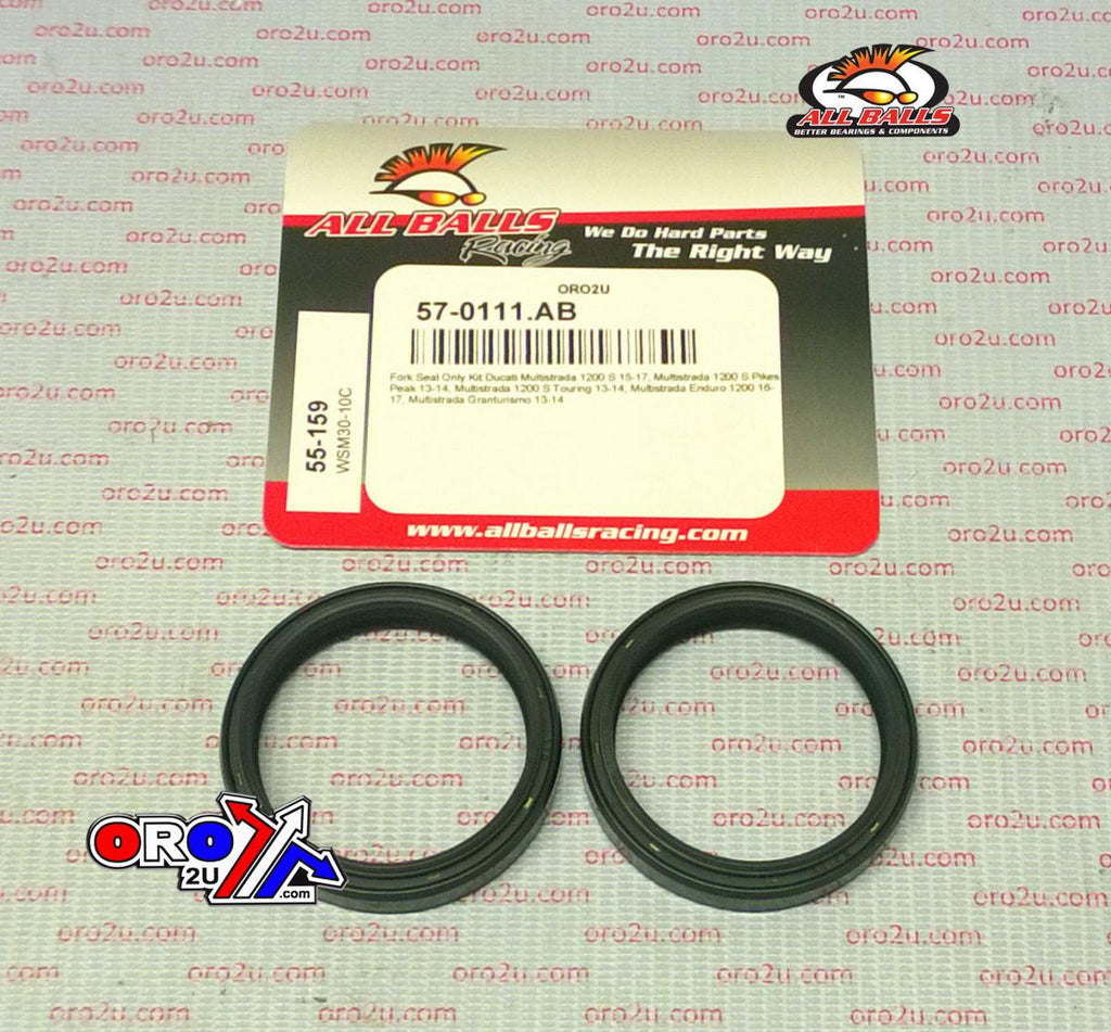 FORK OIL SEAL SET ALLBALLS, ALLBALLS 55-159