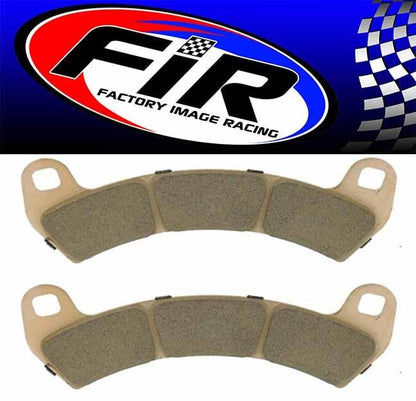 BRAKE PAD FULL METAL FRONT, 2206231, 2208162