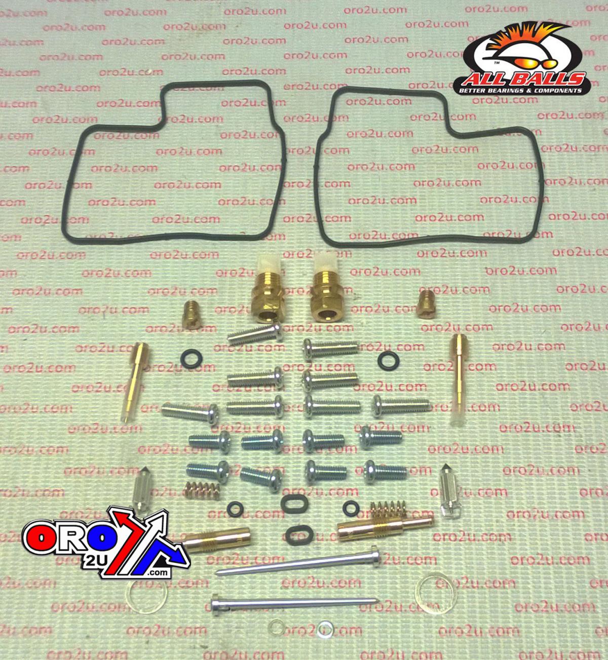 CARBURETOR REBUILD KIT 1998 HON VT750, ALLBALLS 26-1612 ROAD