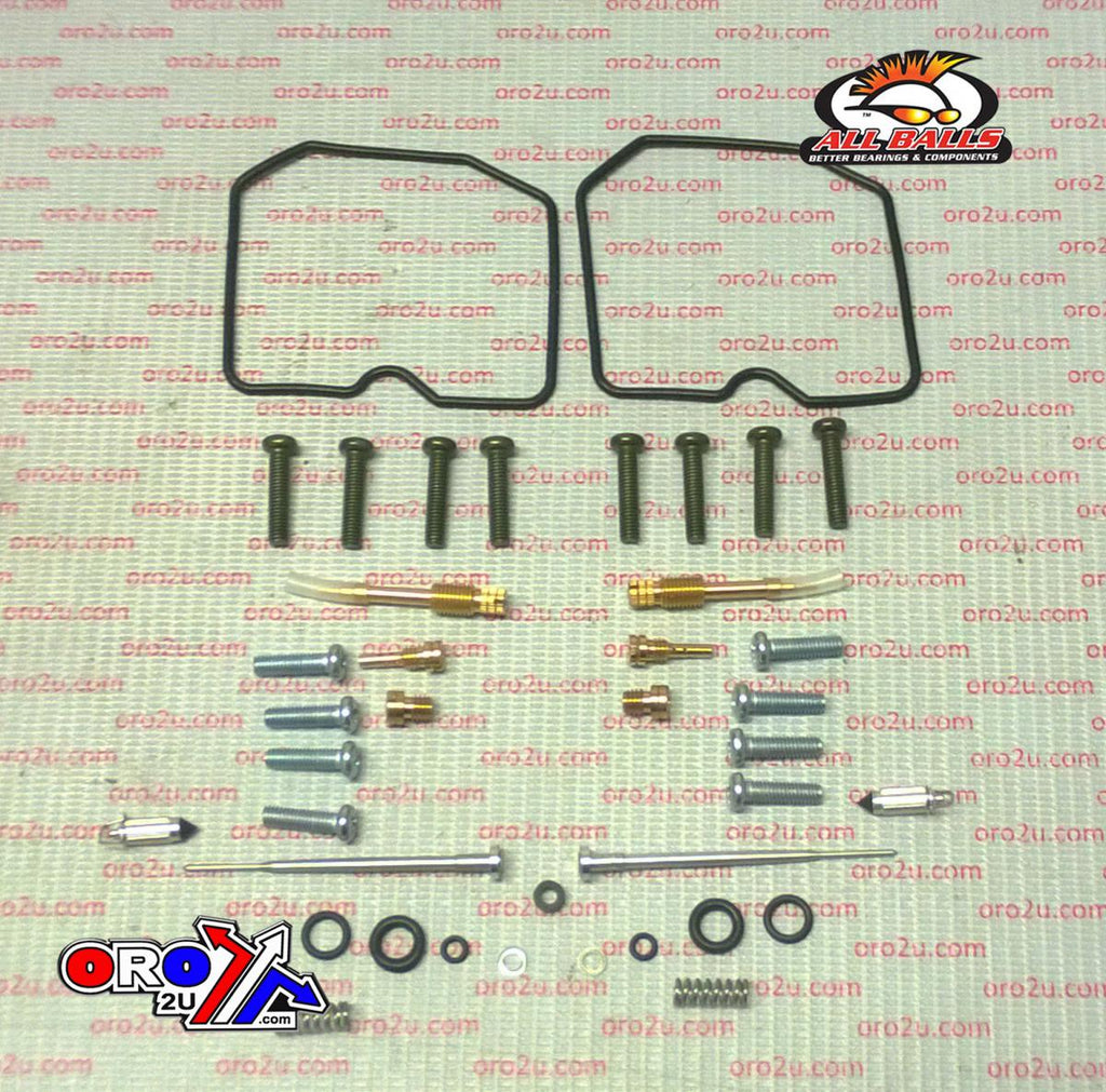 CARBURETOR REBUILD KIT 88-07 KAW EX250 NINJA, ALLBALLS 26-1644 ROAD