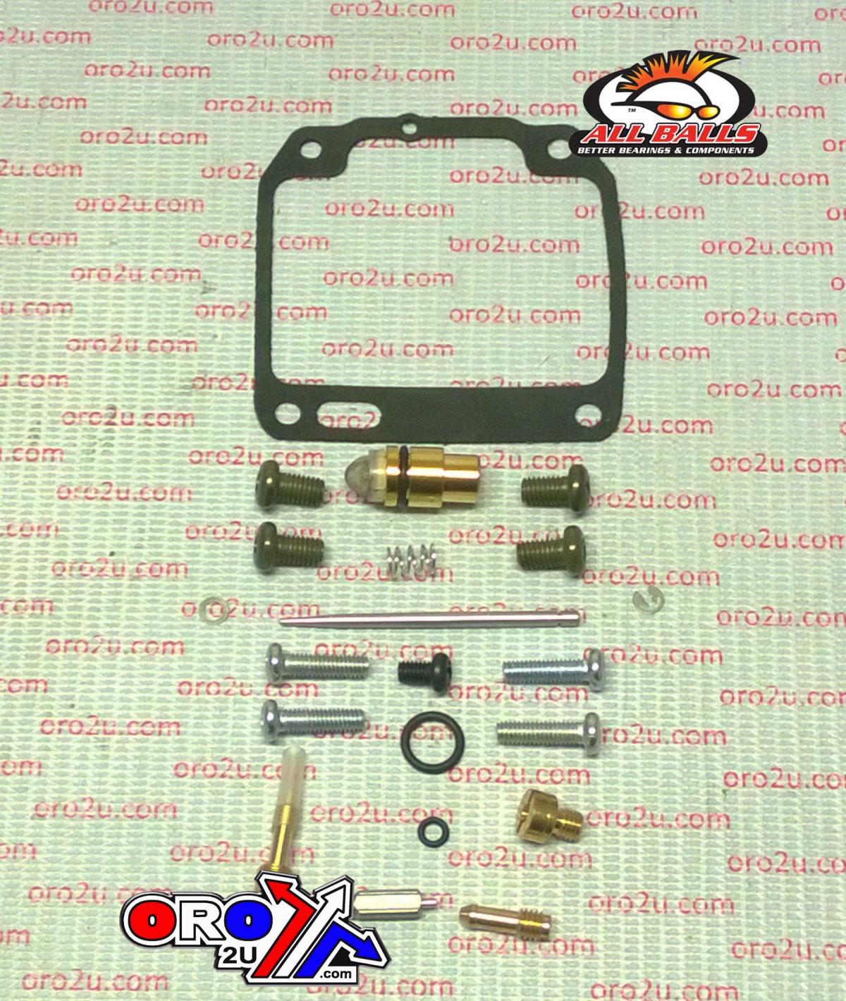 CARBURETOR REBUILD KIT 91-97 SUZ GN125, ALLBALLS 26-1658 ROAD