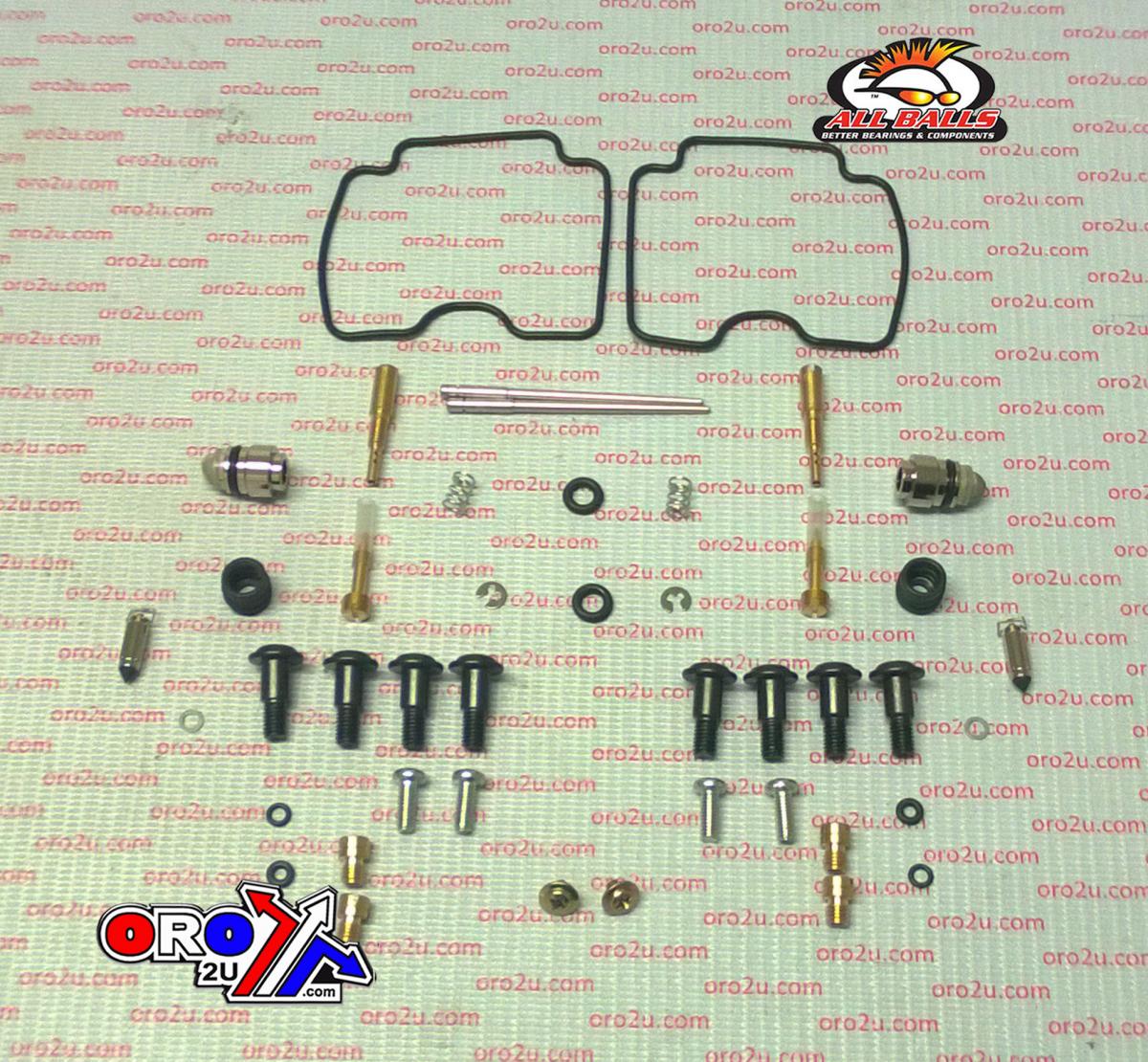 CARBURETOR REBUILD KIT 01-02 SUZ GS500, ALLBALLS 26-1661 ROAD