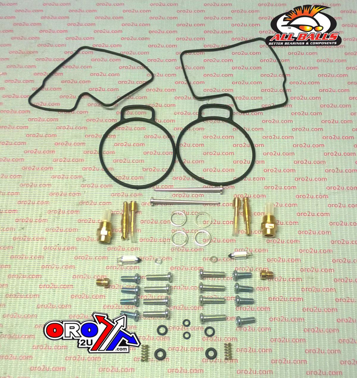 CARBURETOR REBUILD KIT 92-00 HON GL1500 GOLDWING, ALLBALLS 26-1672 ROAD
