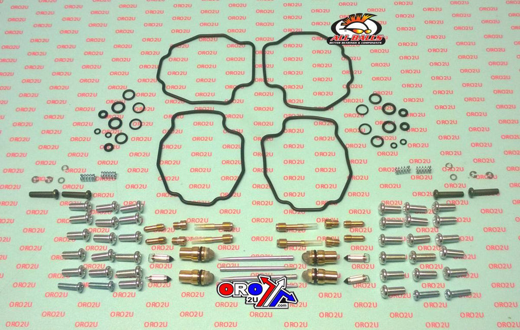 CARBURETOR REBUILD KIT 85-92 YAM VMX12 V-MAX, ALLBALLS 26-1676 ROAD