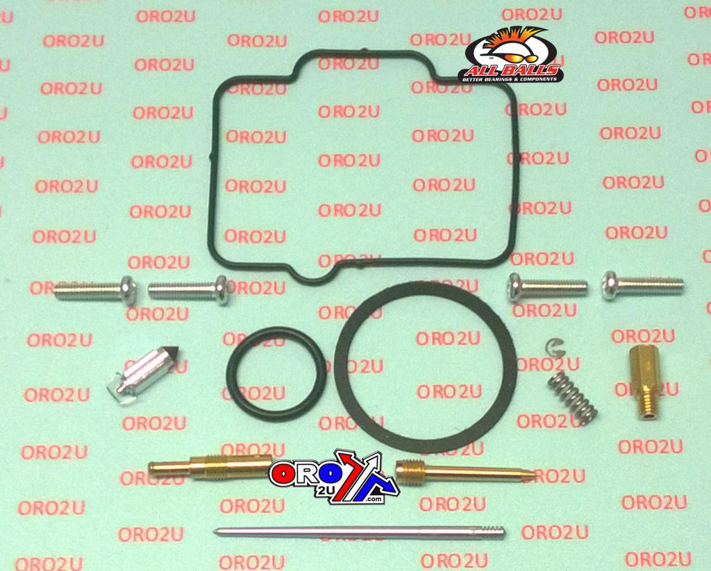 CARBURETOR REBUILD KIT 1987 HON CR125R, ALLBALLS 26-1736 DIRT