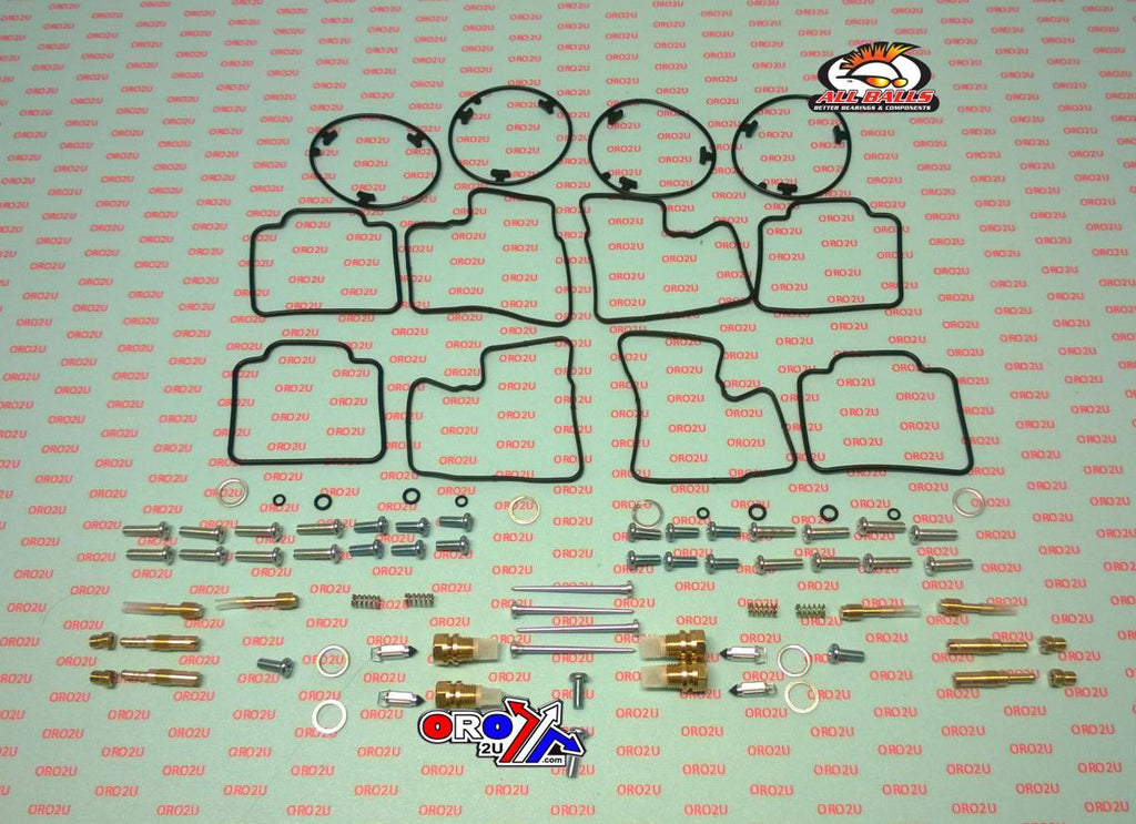 CARBURETOR REBUILD KIT 90-93 HON VFR750F, ALLBALLS 26-1750 ROAD