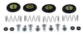 AIR CUT OFF VALVE REBUILD KIT 98-03 KAW ZX900 ZX9R NINJA, ALLBALLS 46-4042 ROAD