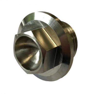 KTM NEW FRONT SPINDLE NUT M20x1.5, TITANIUM GR5 / EACH / OEM 70009082000, 16-394, M20 STEM BOLT 54801036000C1