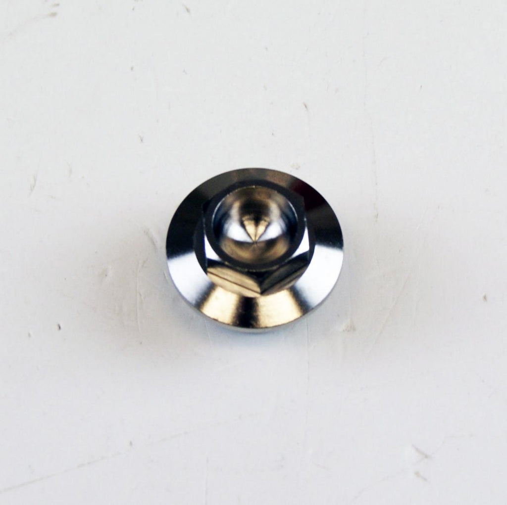 KTM NEW FRONT SPINDLE NUT M20x1.5, TITANIUM GR5 / EACH / OEM 70009082000, 16-394, M20 STEM BOLT 54801036000C1