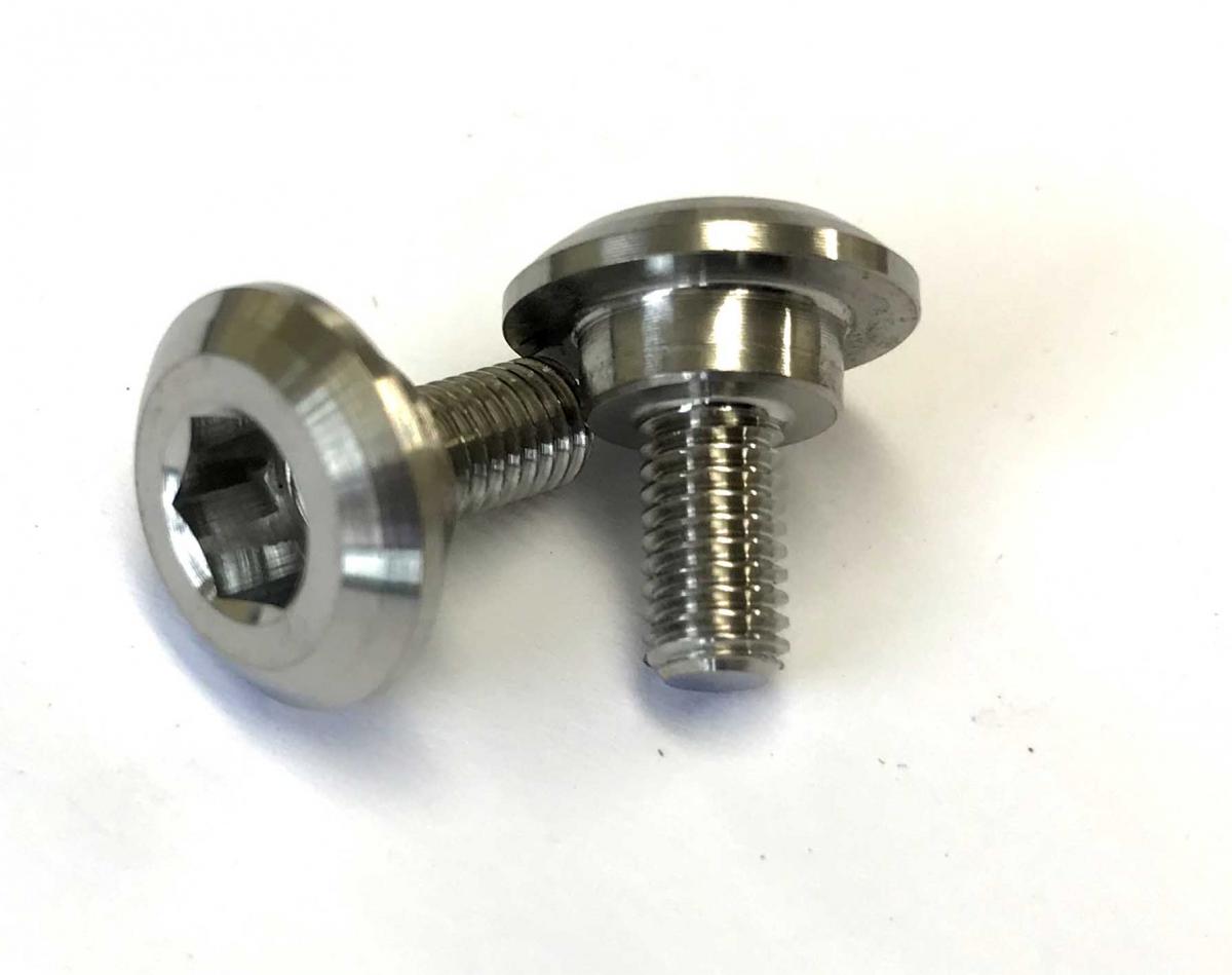 M5 RAD SHROUD BOLTS HONDA PK 2, TITANIUM GRADE 5 / OEM REF: 90101-KRN-730