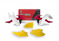 PLASTIC KIT/5 2017-2019 EXC/EXC-F VINTAGE KIT RED YELLOW AND WHITE RTECH R-KITKTM-RQ1-417