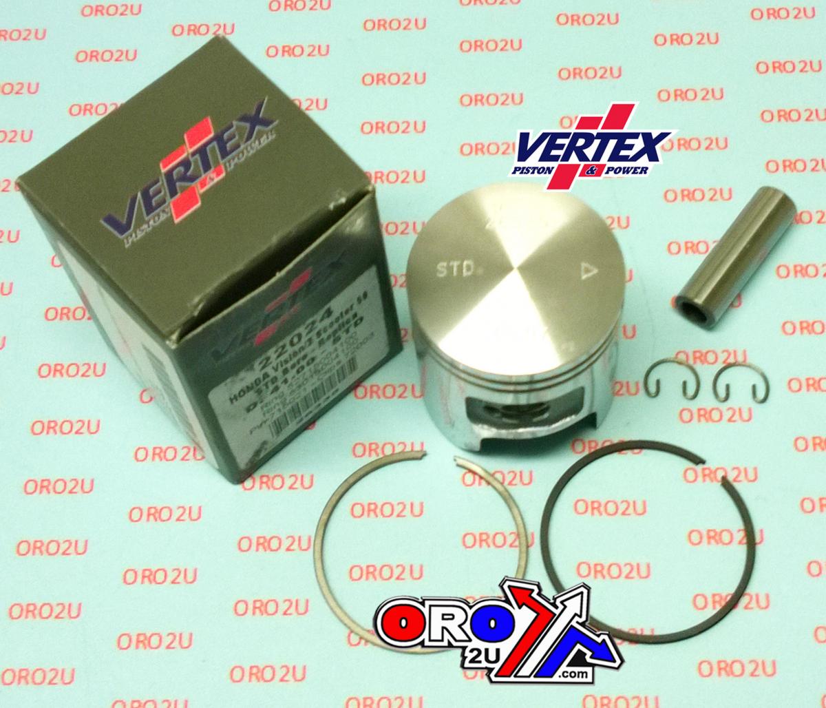 PISTON KIT HONDA VISION 50cc 41.00mm, VERTEX 22024 PEUGEOT