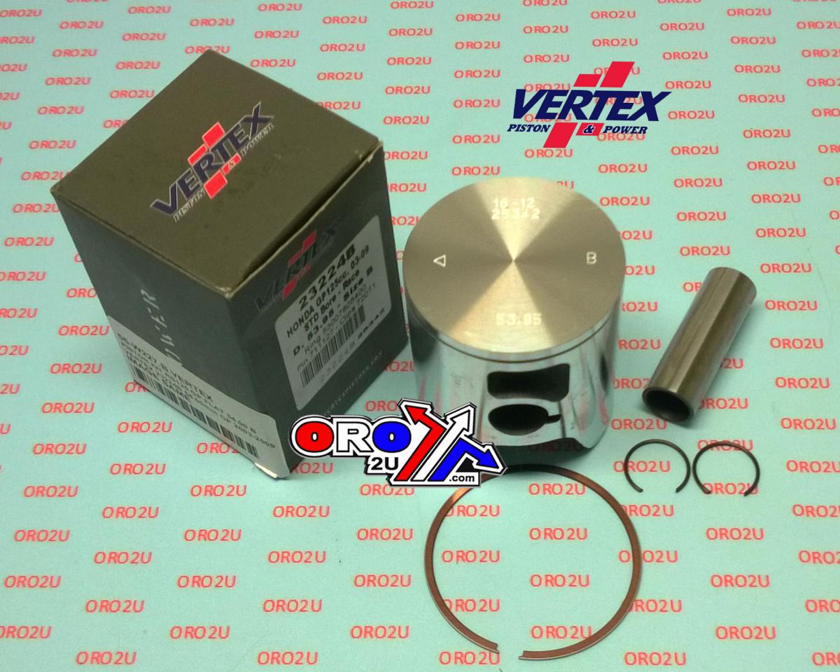 PISTON KIT GP FLAT 54.00 A RS125 03-09, VERTEX 23224A GP HONDA