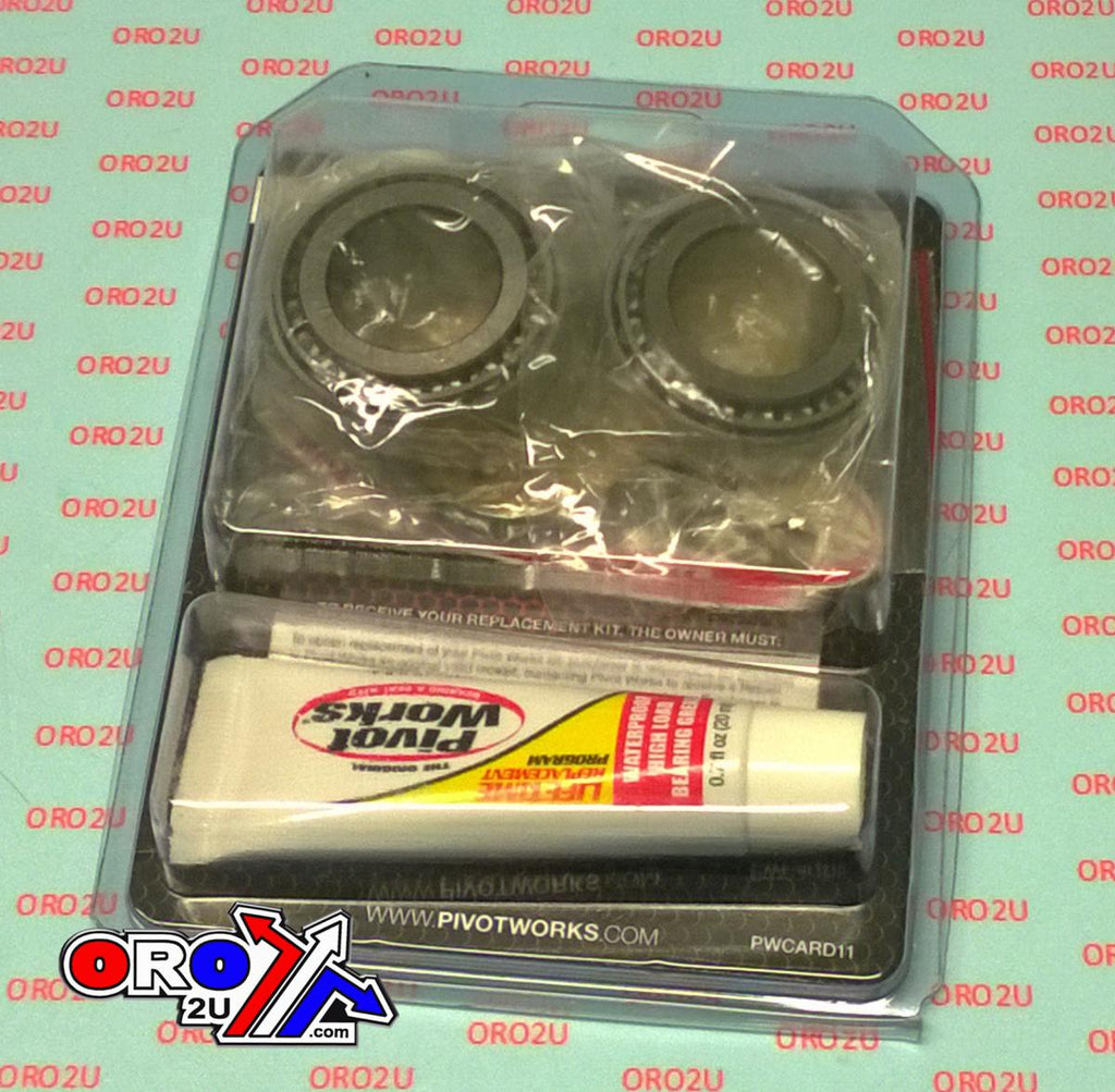 STEERING STEM BEARING KIT 92-09 HONDA CR80R CR85R CRF150 XR250R XR650L PIVOT WORKS PWSSK-H04-420
