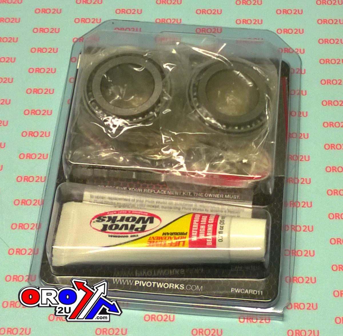 STEERING STEM BEARING KIT 92-09 HONDA CR80R CR85R CRF150 XR250R XR650L PIVOT WORKS PWSSK-H04-420
