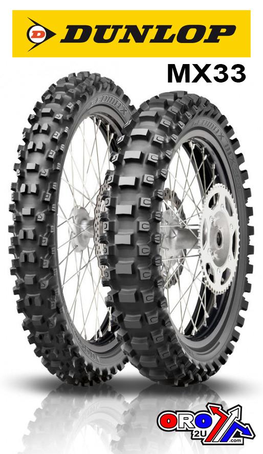 100/100-18 59M TT GEOMAX MX33 DUNLOP, 636094