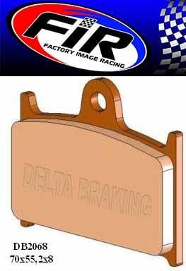 BRAKE PADS SINTERED METAL RD-ER, DB2068 RD-ER, [FA145HH]