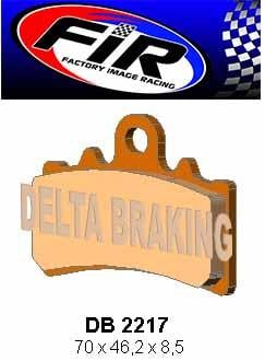 BRAKE PADS SINTERED METAL N4, DB2217 RD-N2