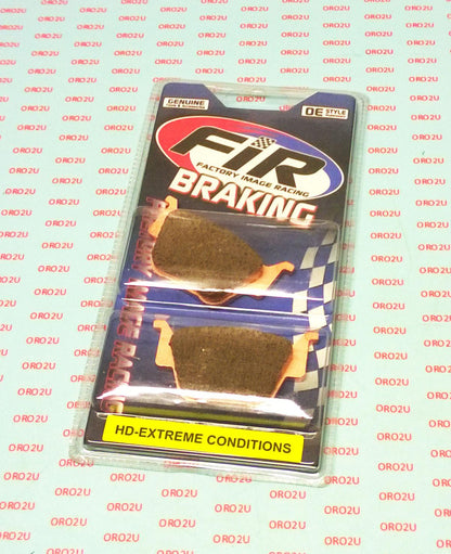 BRAKE PADS SINTERED METAL HD [FA373R, FA714SV], QD-D EXTREME, DB2580 QD-D