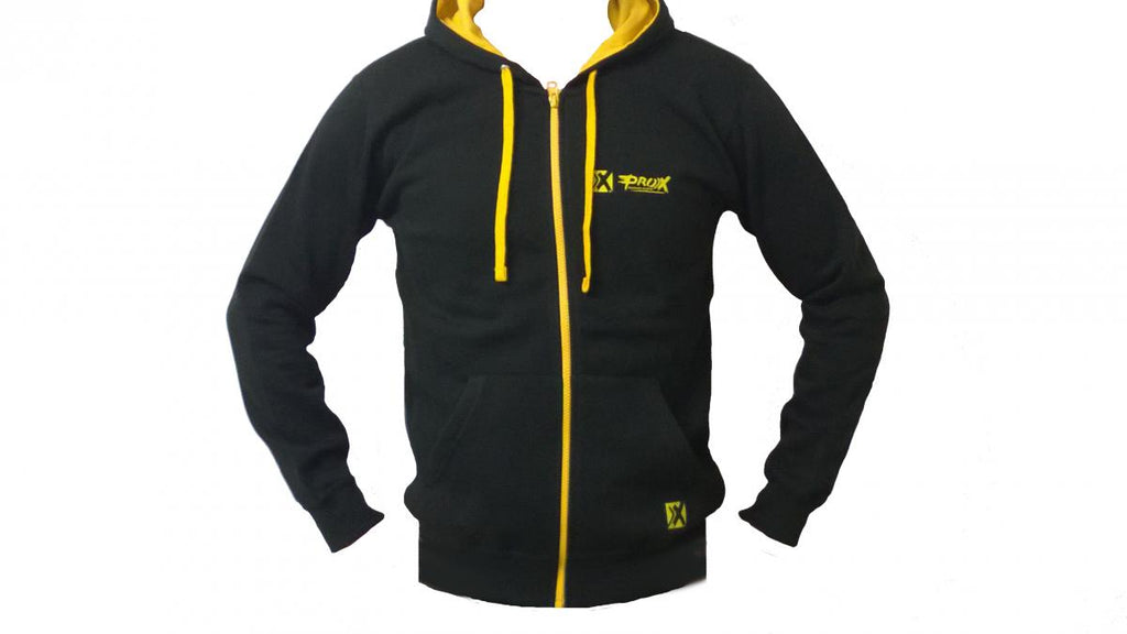 PRO-X HOODIE SWEATER, 99.6043.L, BLACK, APPAREL, LARGE