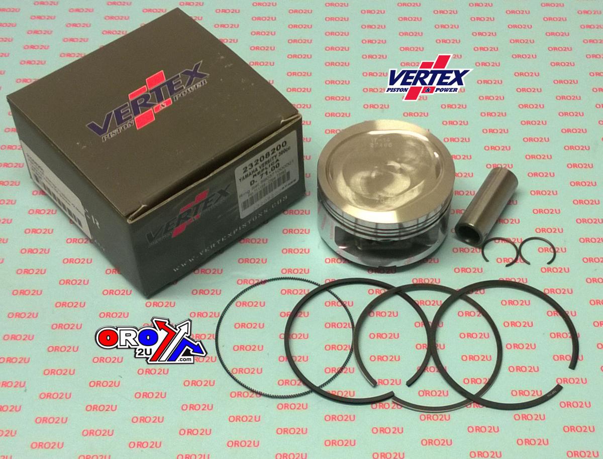 PISTON KIT VERTEX 69.5 YAMAHA MAJESTY 250, VERTEX 23208050 OS +0.50