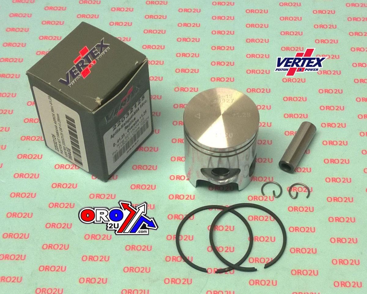 PISTON KIT YAMAHA AEROX 50cc 40.50mm, VERTEX 22032050 OS +0.50mm SCOOTER