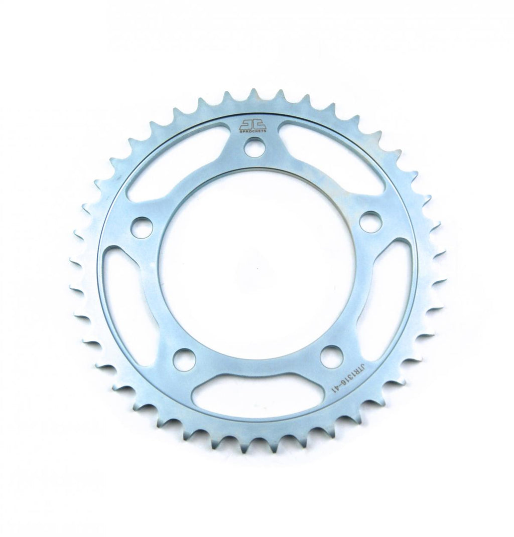 REAR SPROCKET JTR1316.43 STEEL BLACK, HONDA ROAD