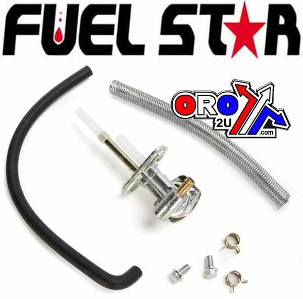 FUEL VALVE KIT KLX110 02-07, Fuel Star FS101-0125 KAWASAKI DIRT, TAPE / PETCOCK / CLIPS / PIPES / BOLTS