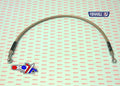 HOSE REAR BRAKE SILVER / BLK, VENHILL G06-2-006/P GASGAS
