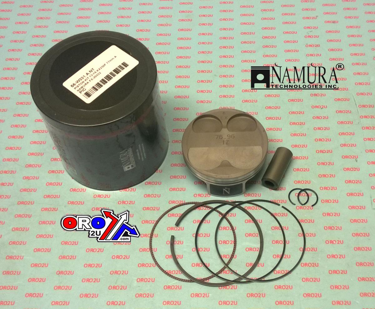 PISTON KIT 15-16 KX250F 77mm A, NAMURA FX-20032