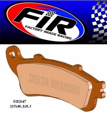 BRAKE PADS SINTERED METAL N4, DB2047 RD-N2, [FA281HH]