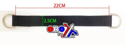 HANDLE BAR LOOP STRAP EXTENSIONS, UP-12391, PAIR, SECURE.