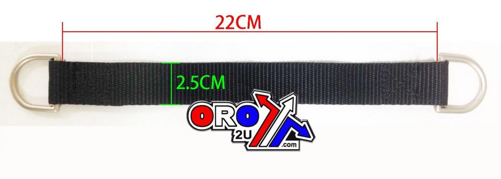 HANDLE BAR LOOP STRAP EXTENSIONS, UP-12391, PAIR, SECURE.