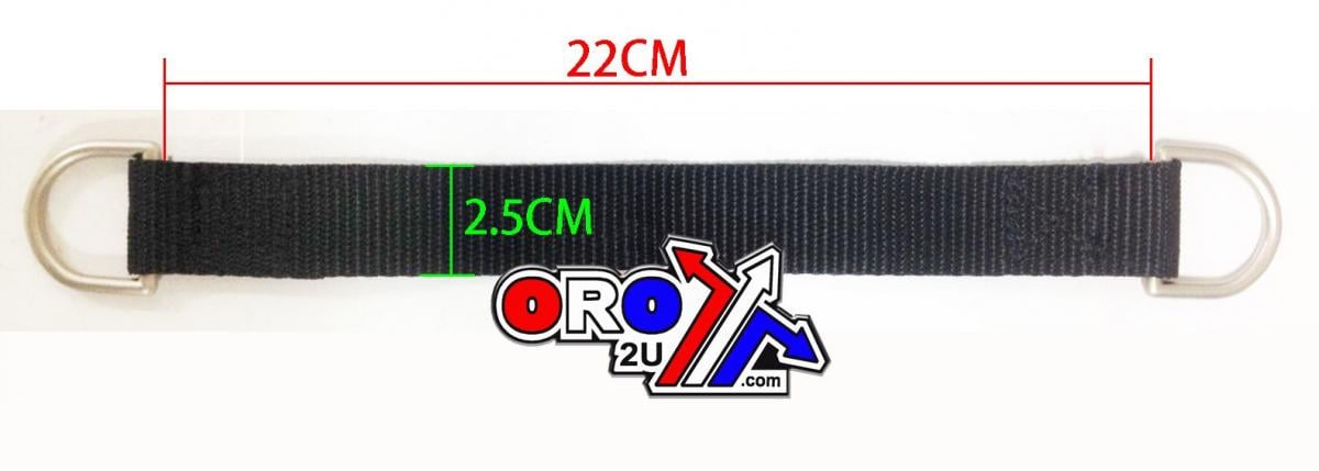 HANDLE BAR LOOP STRAP EXTENSIONS, UP-12391, PAIR, SECURE.