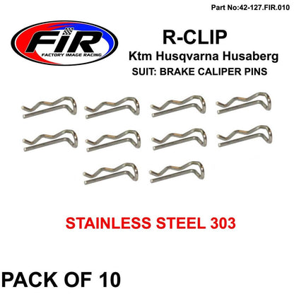 R-CLIP KTM BRAKE CALIPER PIN (PACK OF 10) K54813082000 54813082000