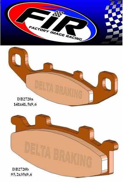 BRAKE PADS SINTERED METAL N4, DB2720 RD-N4