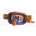 RNR HYBRID BLUE/ORANGE FULLY LOADED ROLL OFF, BLUE/ORANGE KTM GOGGLE, GH446, ROLL & TEAR OFF